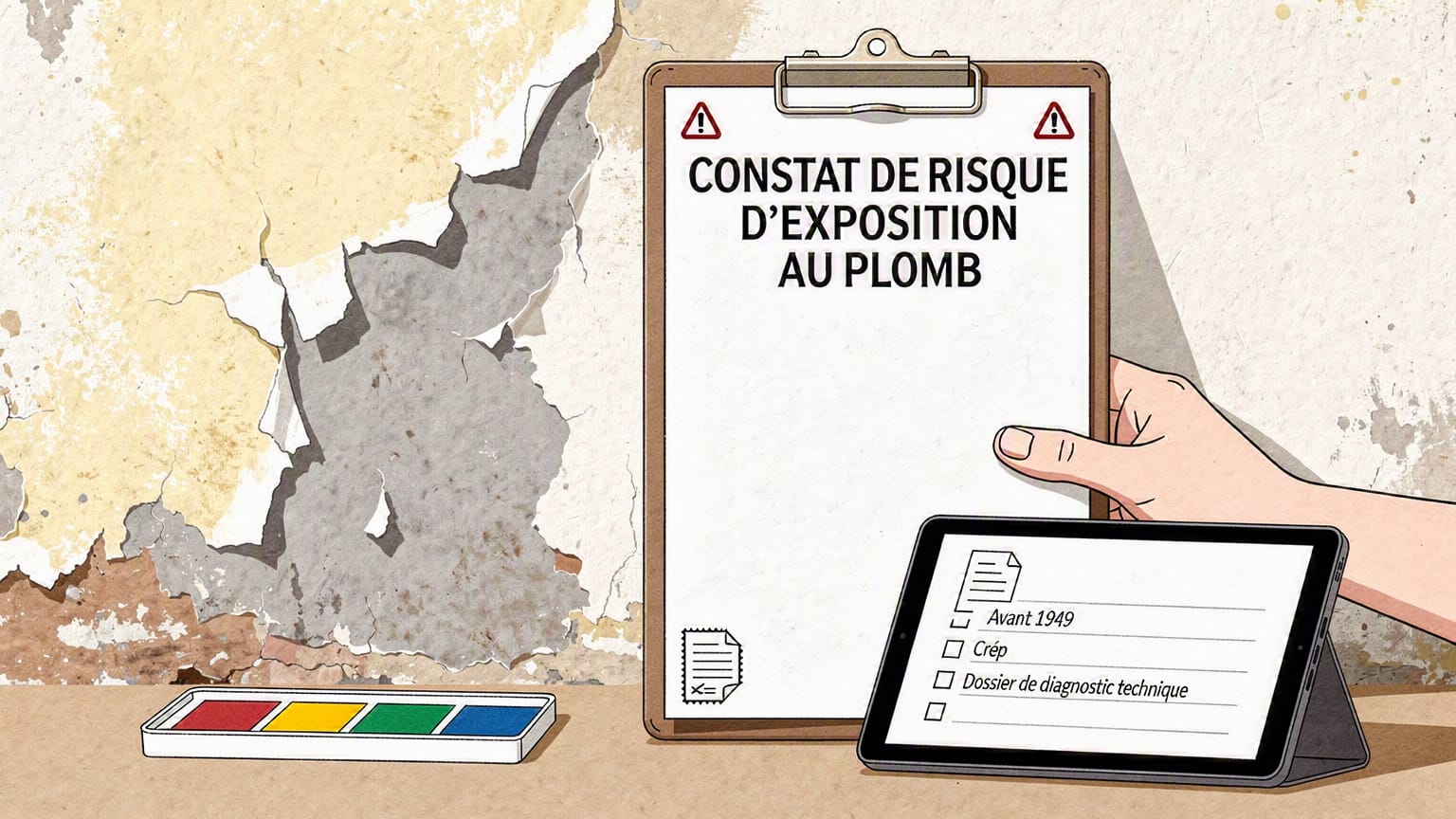 Diagnostic plomb : ce que les mandataires doivent vérifier en vente et en location en 2026