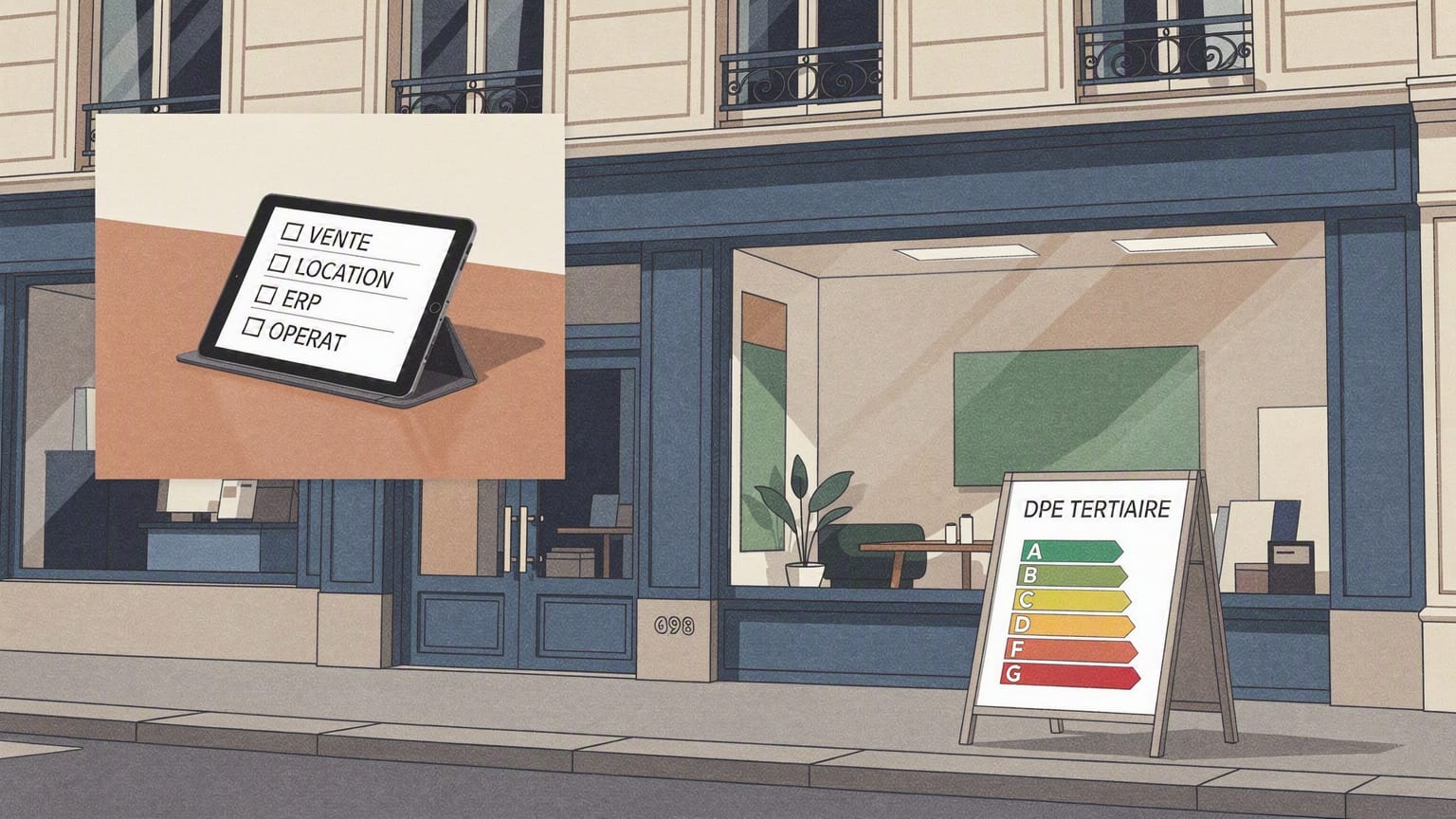DPE tertiaire : quelles obligations pour vendre ou louer des bureaux et commerces en 2026 ?