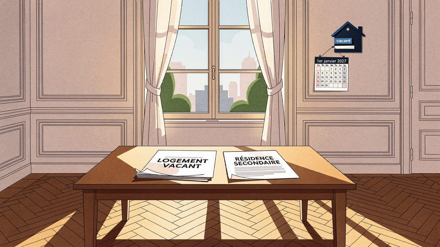 Locaux vacants en 2026 : distinguer la taxe sur les logements vacants et la taxe d’habitation sur les résidences secondaires