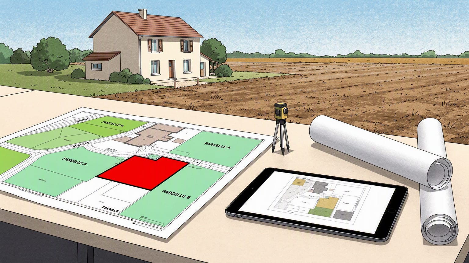 Cession d’une portion de terrain constructible : ce que les mandataires doivent vérifier avant la vente
